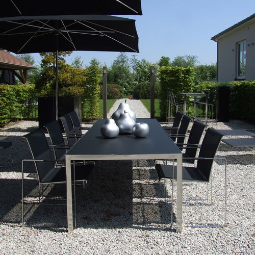 Chaise de salle à manger contemporaine - SILLÓN - FueraDentro - d'intérieur / de jardin / de terrasse