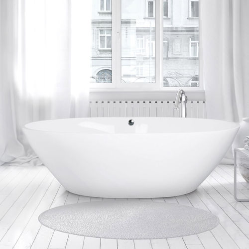 Baignoire ovale - SMALL ONE - AQUAdesign - à poser / en composite / blanche