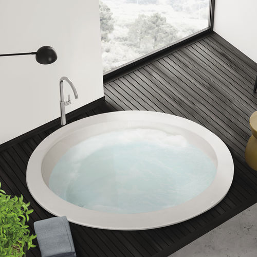 Baignoire ronde - COOKIES - AQUAdesign - à poser / pour habitat / en composite