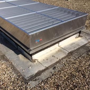 Trappe de désenfumage en verre - SMOKEJET AGRO - AIRSUN - en aluminium / en aluminium extrudé / en polycarbonate
