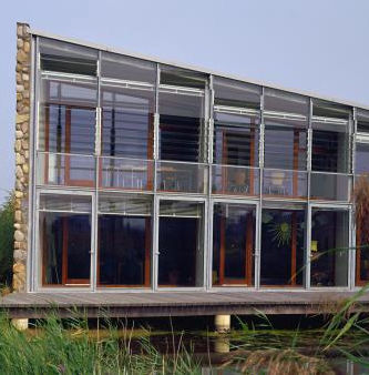 Trappe de désenfumage en verre - GLASSLAM - AIRSUN - en aluminium / en aluminium extrudé / dispositif d'évacuation des fumées et de la chaleur