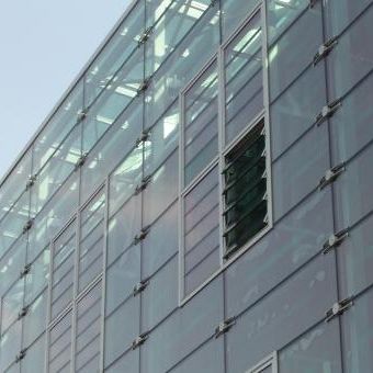 Volet de désenfumage en aluminium - GLASSLAM RPT VISION - AIRSUN