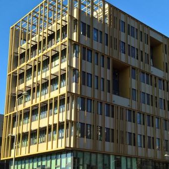 Brise-soleil en aluminium - ECLIPS M - AIRSUN - pour façade / vertical / orientable