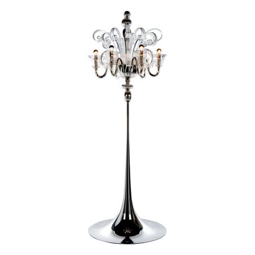 Lampe sur pied - IDOLE - Veronese - en laiton / en verre de Murano / classique