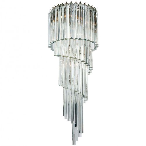 Lustre contemporain - SPIRALE - Veronese - en verre de Murano / professionnel / cascade