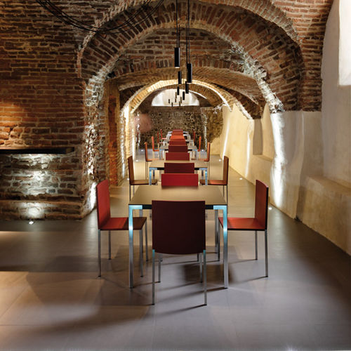 Chaise contemporaine - HIT - Lamm srl - d'intérieur / en polyuréthane / ergonomique