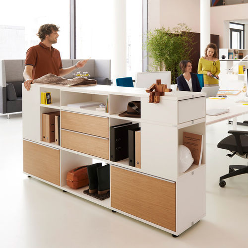 Armoire de classement basse - TERRI TORY - Sedus - haute / stratifiée / à tiroirs