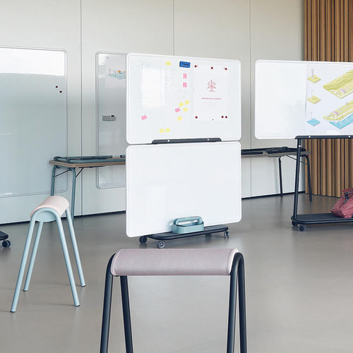 Tabouret contemporain - SE:LAB HOPPER - Sedus - en tissu / en mousse / avec piètement en acier