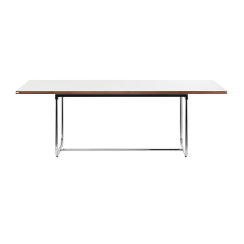 Table contemporaine - S 1070 - THONET - en hêtre / avec piètement en acier / rectangulaire