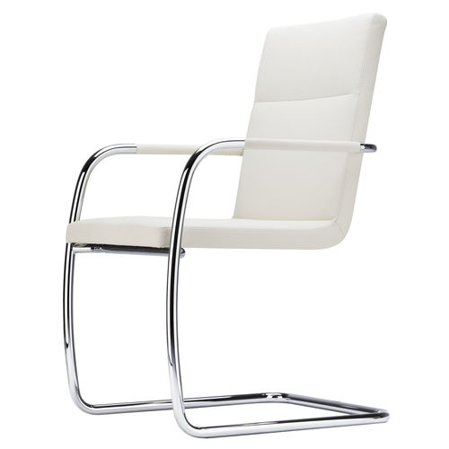 Chaise contemporaine - S 60 - THONET - d'intérieur / en tissu / en contreplaqué