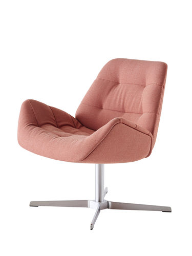 Fauteuil contemporain - 809 - THONET - en tissu / en acier / de concentration