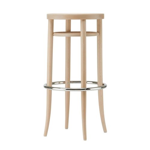 Tabouret de bar classique - 204 RH - THONET - avec piètement en bois / avec piètement en hêtre / avec piètement en bois courbé