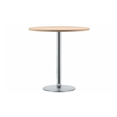 Table mange-debout contemporaine - S 1125 - THONET - en hêtre / en acier inoxydable / en acier chromé