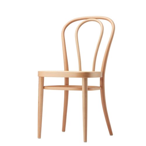 Chaise de restaurant classique - 218 - THONET - d'intérieur / en tissu / en hêtre