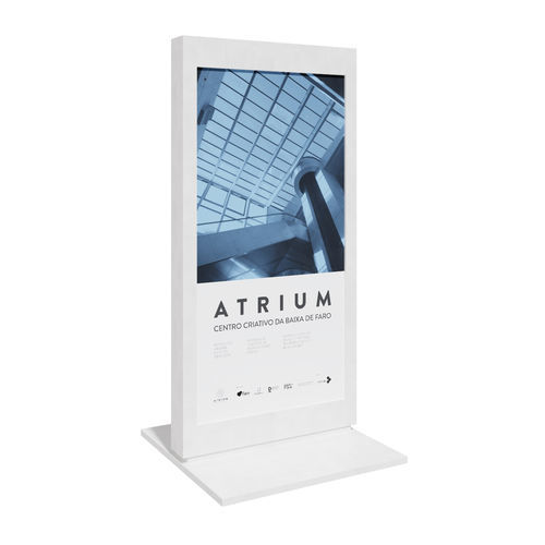 Totem signalétique - COLLECTIONS: PLANO CUBICA TOTEM 6 - A Amop Synergies - publicitaire / pour espace public