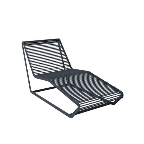 Bain de soleil contemporain - 01707 - A Amop Synergies - en acier peint / pour espace public / pour hôtel
