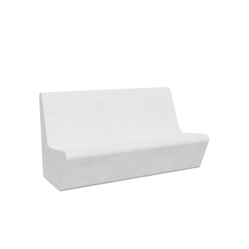 Banc public contemporain - Collective BT 160 - A Amop Synergies - en béton / avec dossier / sans accoudoirs