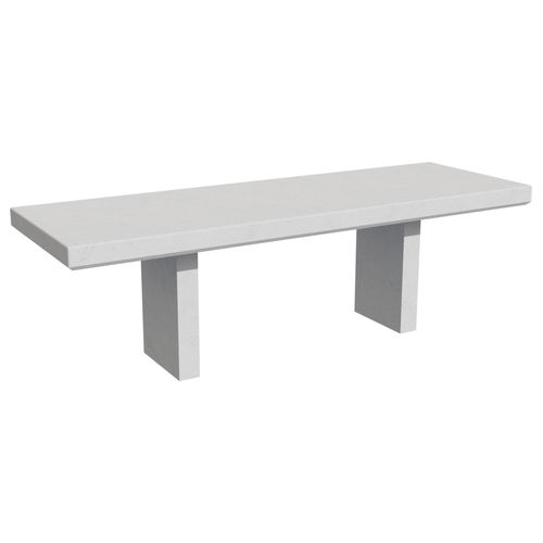 Table design minimaliste - TOKYO - 01162 - A Amop Synergies - en béton / avec piètement en béton / rectangulaire