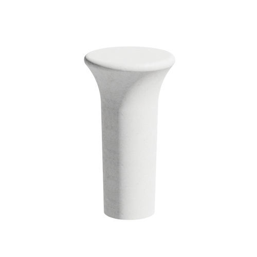 Tabouret design organique - AMOPLAY &copy; - 03019 - A Amop Synergies - en béton / piètement central / pour espace public