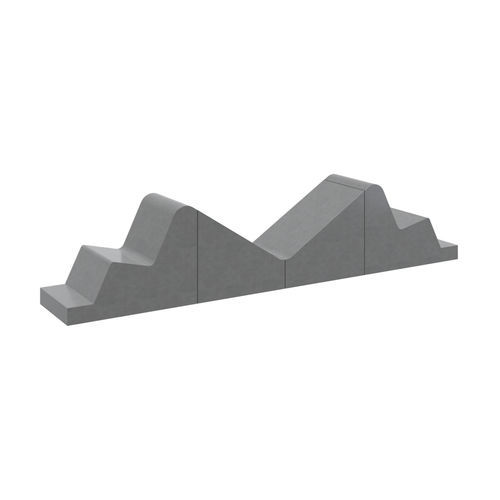 Bain de soleil design minimaliste - 4C2 Solution - 01306 - A Amop Synergies - en béton / pour espace public / modulable