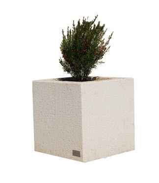 Jardinière en béton - SOLTAS: PLANTERS - A Amop Synergies - carrée / contemporaine / pour espace public