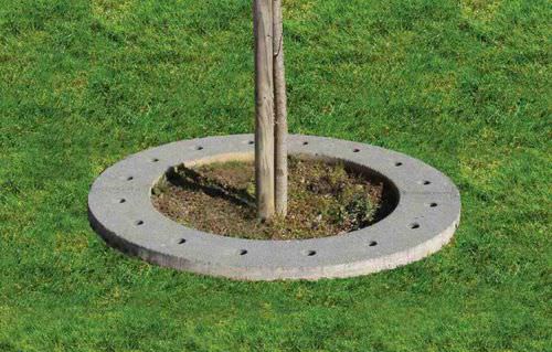 Grille d'arbre ronde - SOLTAS :GREEN S - A Amop Synergies - en béton