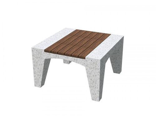 Banc public contemporain - LORD: Public Benche - A Amop Synergies - en béton