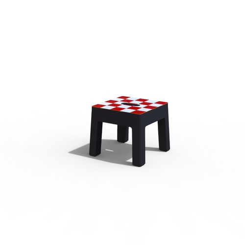 Tabouret contemporain - LUGARCOMUM: CONCRETE STOOL - A Amop Synergies - en béton / pour espace public / d'extérieur