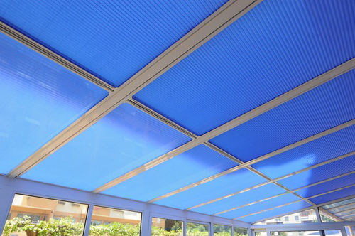 Store plissé - GIARDINI DI INVERNO  - dfm - pour fenêtre de toit / en toile