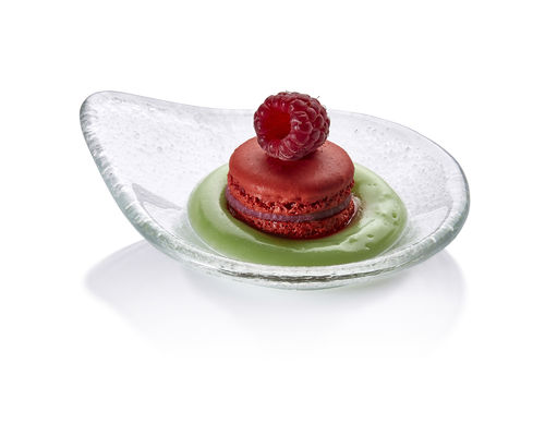 Assiette à dessert - GLS014 - Rosseto Serving Solutions - en verre / professionnelle / uni