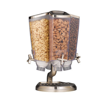 Distributeur de produits alimentaires secs sur plan - EZP2753 - Rosseto Serving Solutions - pour bar / pour hôpital / pour hôtel
