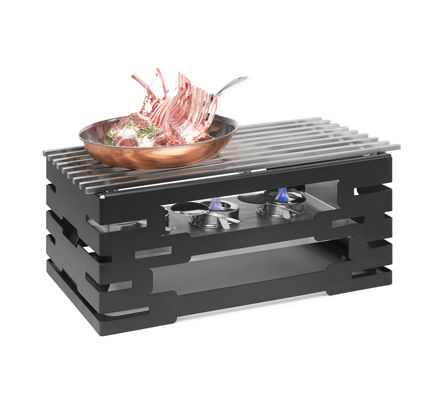 Plaque chauffante à gaz - MULTI-CHEF™ BUFFET SYSTEM - Rosseto Serving Solutions - professionnelle
