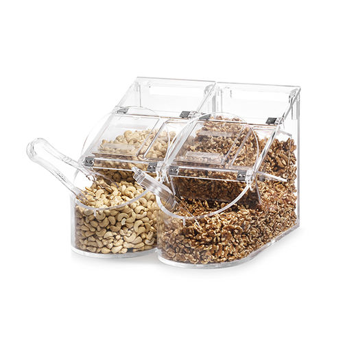 Distributeur de produits alimentaires secs sur plan - GD126 - Rosseto Serving Solutions - pour bar / pour hôpital / pour hôtel