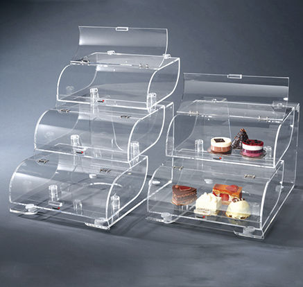 Présentoir à pain - BAK1210 - Rosseto Serving Solutions - sur plan / en bois / pivotant