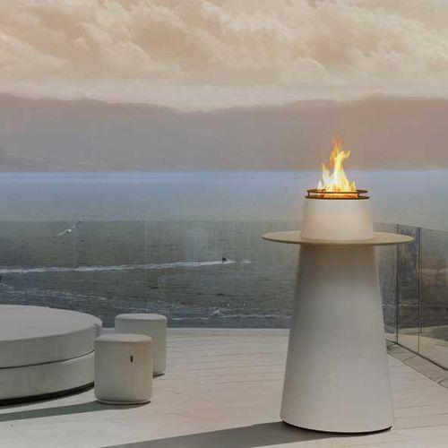 Torche de jardin au sol - FAR - TRAFORART - en acier
