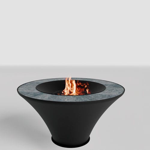 Brasero de jardin à bois - Brazier - TRAFORART - à gaz / au bioéthanol / en acier