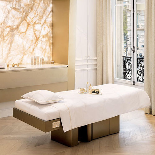 Table de massage électrique - BESPOKE - AKT GROUP - fixe / en fibre de verre / en Solid Surface