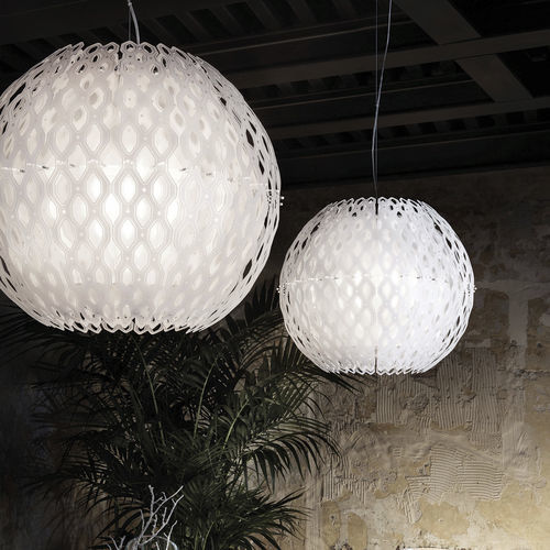 Suspension - CHARLOTTE GLOBE - Slamp - en Lentiflex® / en Cristalflex® / contemporaine