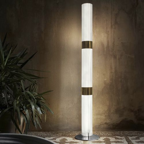 Lampe sur pied - LA LOLLO - Slamp - en métal / en Lentiflex® / en Cristalflex®