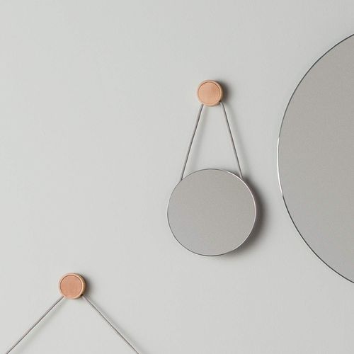 Miroir de salle de bain mural - EVRGSPIN - EVER Life Design - suspendu / professionnel / contemporain