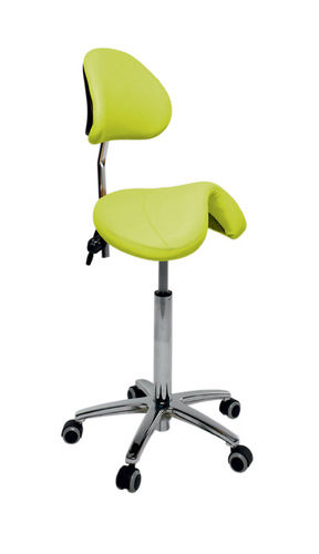 Tabouret de travail en forme de selle - S-3631 - ECOPOSTURAL - pour salon d'esthétique