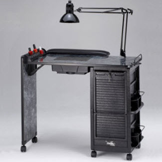 Table de manucure avec rangement intégré - MALIBU - Interstate Design Industries
