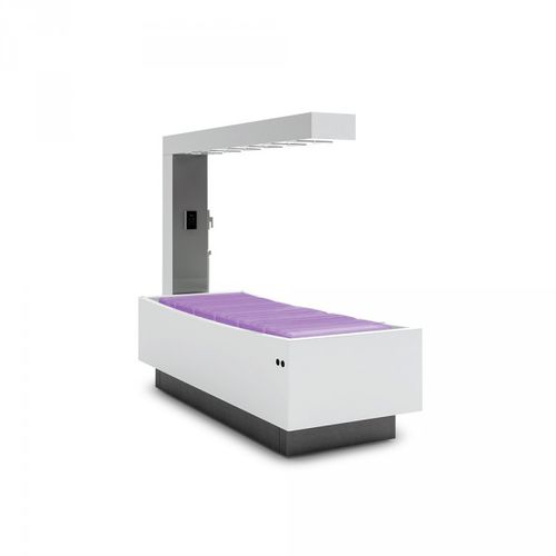 Table d'eau de massage avec chromothérapie - Libra Edge - Gharieni Group - avec douche Vichy / professionnel