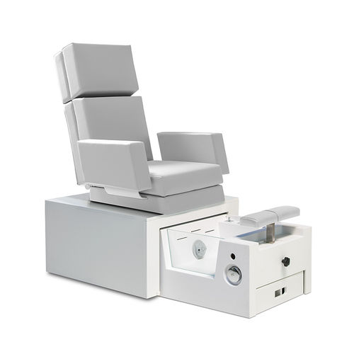 Fauteuil spa pédicure en cuir - PediSpa Compact  - Gharieni Group - avec repose-tête / avec repose-pieds / à dossier inclinable