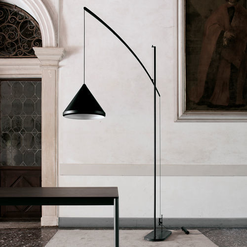 Lampe sur pied - CONTRAPPESO - extendo - en aluminium / en acier / en marbre