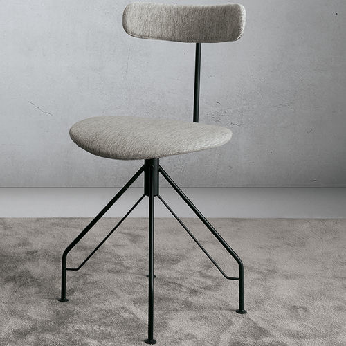 Chaise contemporaine - ECH5 - extendo - d'intérieur / en tissu / en chêne