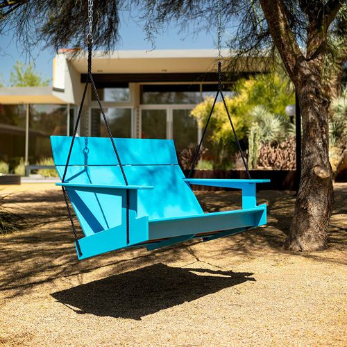 Balancelle de jardin en corde - LOLLYGAGGER - Loll Designs - en polyéthylène haute densité PEHD / suspendue