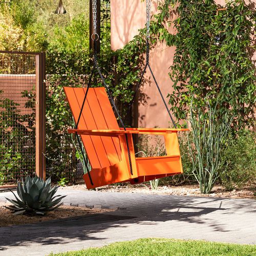 Chaise suspendue adirondack - Loll Designs - contemporaine / d'extérieur / en corde