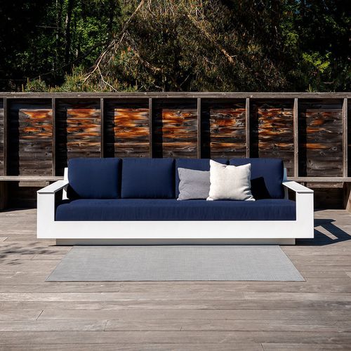 Canapé contemporain - NISSWA - Loll Designs - d'extérieur / en Sunbrella® / en polyéthylène