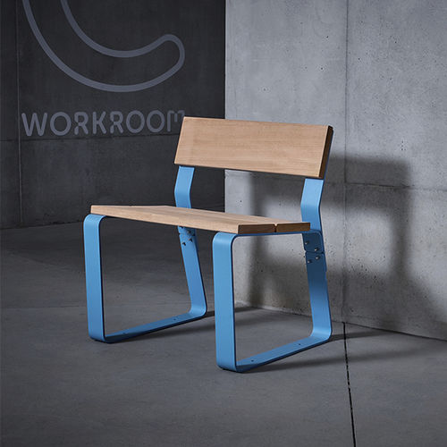 Fauteuil urbain contemporain - KAISEKI - CYRIA | Mobilier Urbain - en bois / en acier / couleur personnalisable